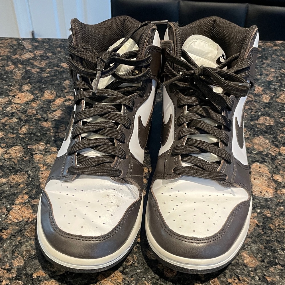 Nike Men's High-Top Sneakers - Black and White